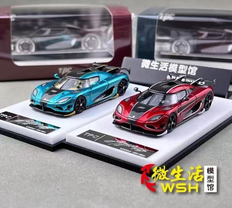 Die Cast Car 1 64 - Stocks disponiblesTPC 1/64 Agera RS Diecast