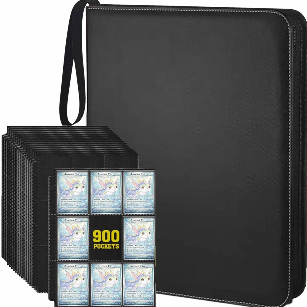 Pokemon Binder Card - Album de rangement pour cartes avec