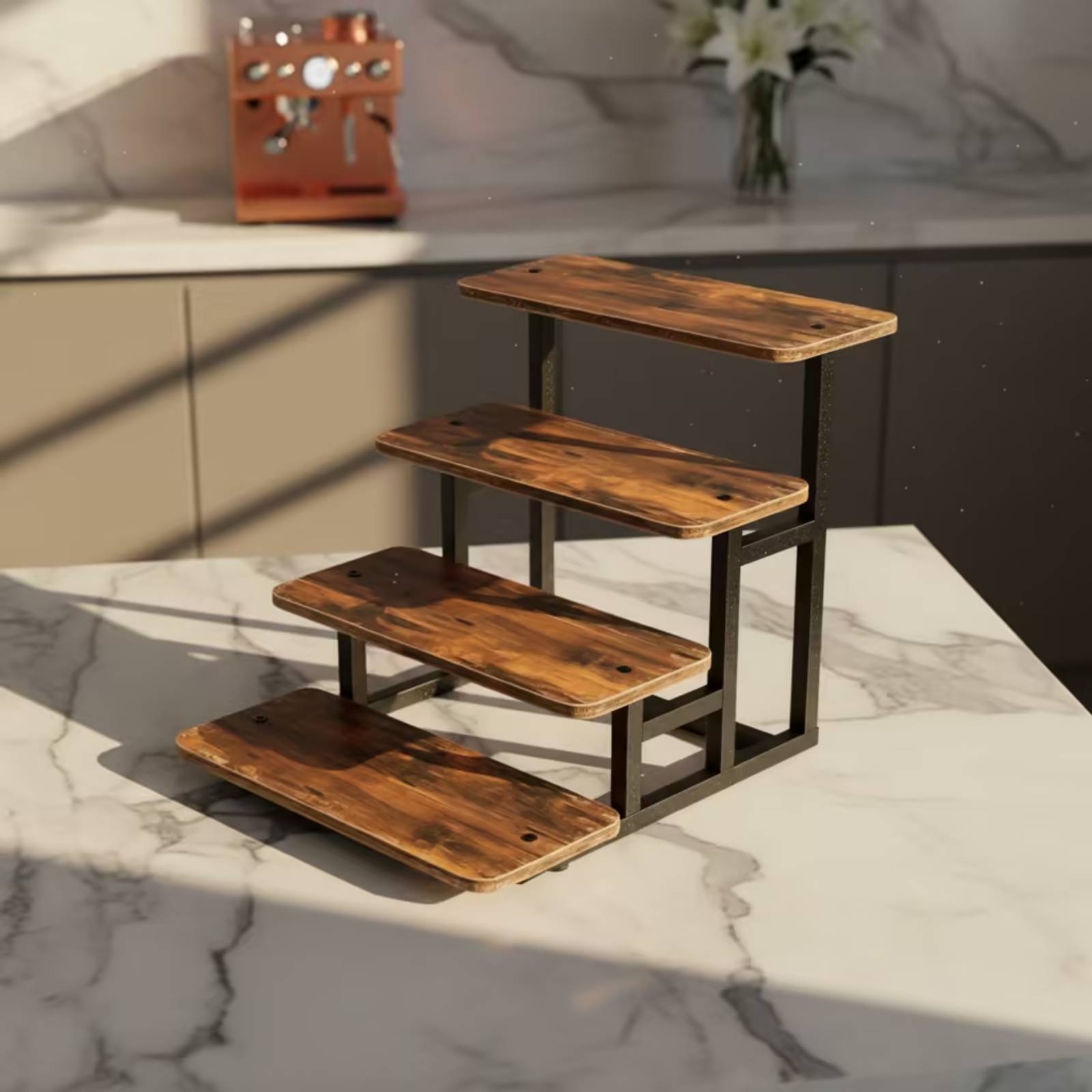 Présentoir à cupcakes à 4 nive - Display Risers Set avis et prix