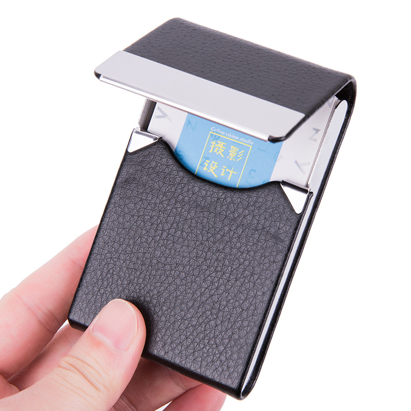 Porte-cartes de visite en cuir - Card Top Loader avis et prix