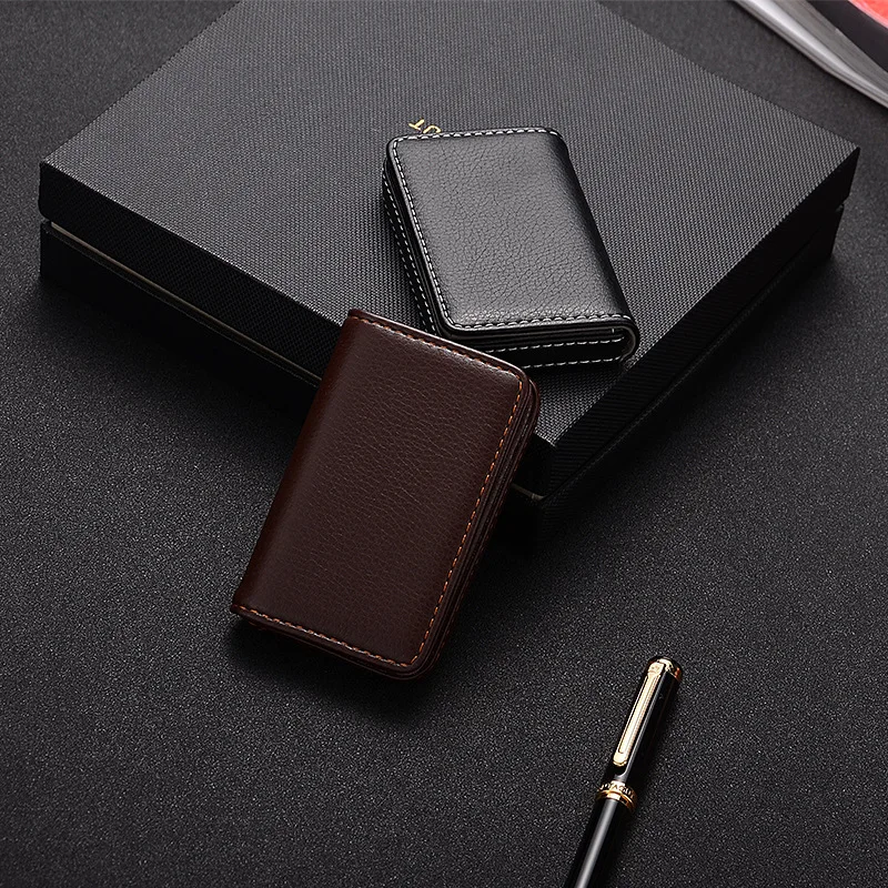 Porte-cartes de visite en cuir - Card Top Loader avis et prix