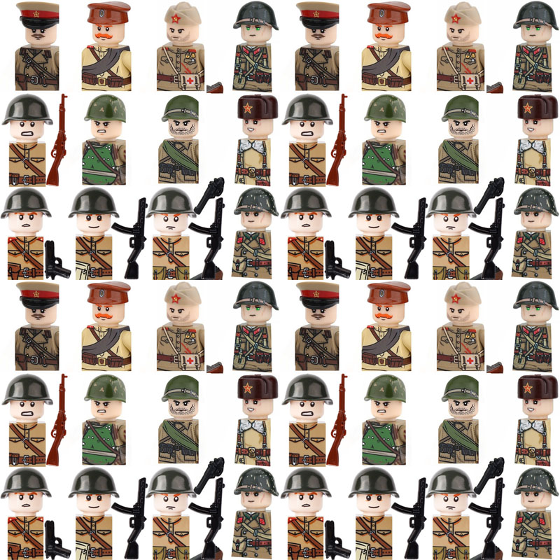 Figurines de soldats soviétiqu - Lego Minifigure Holder avis et prix