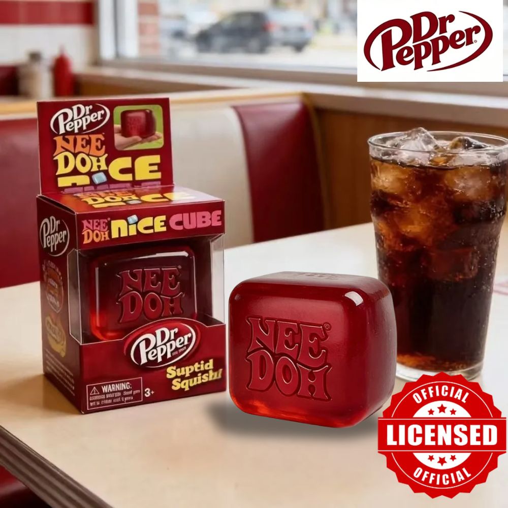 Dr Pepper x NeeDoh Nice Cube S - Fidget Cube Original avis et prix