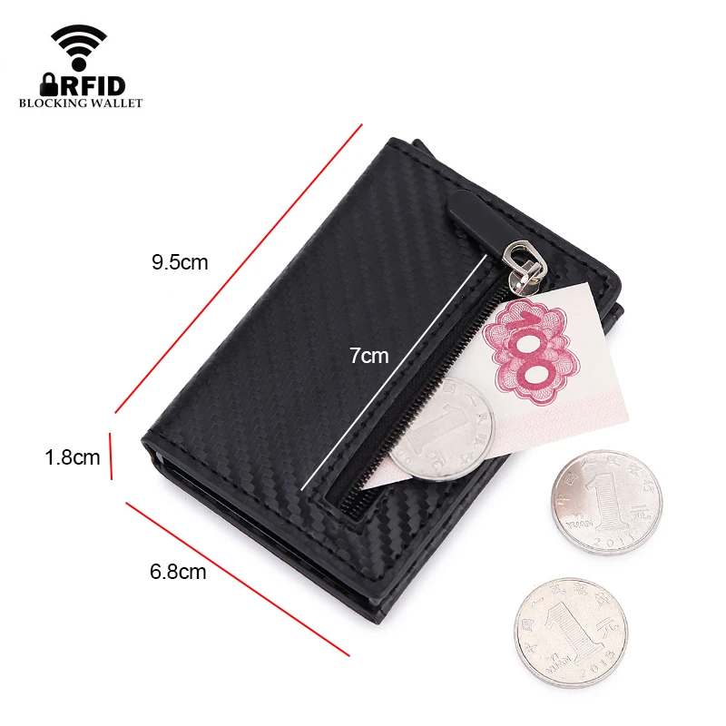 Portefeuille anti-RFID avec bl - Card Top Loader avis et prix