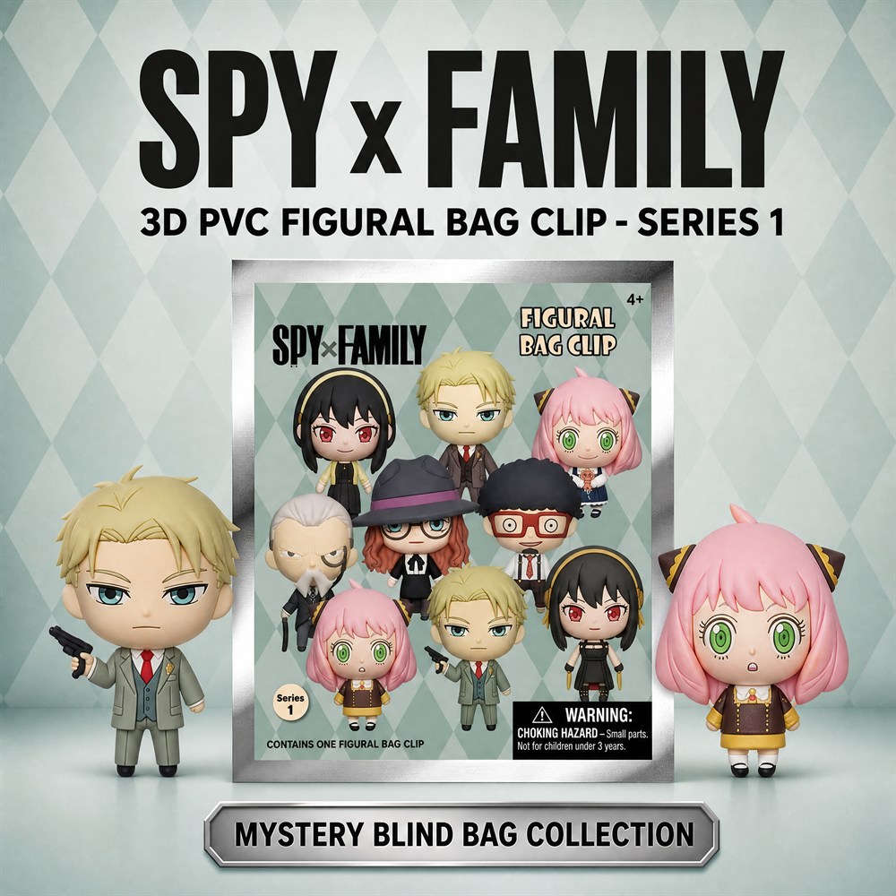 Spy x Family Porte-clés 3D en  - Mystery Box Blind Bag avis et prix