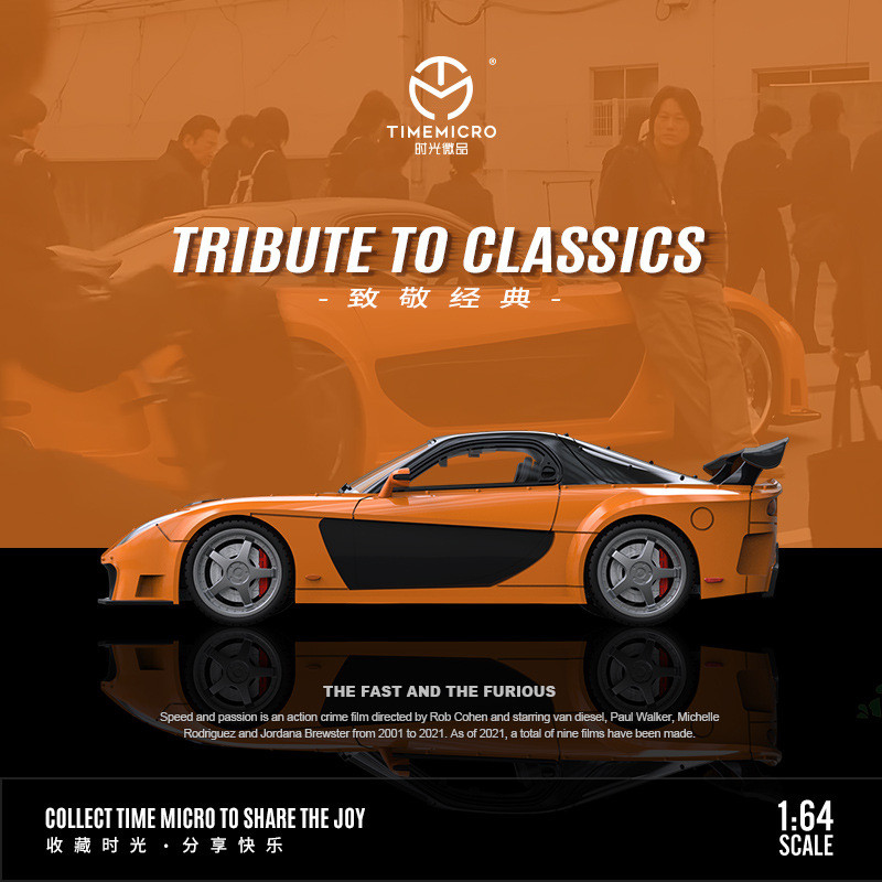 TimeMicro-TM 1/64 Fast and Fur - Die Cast Car 1 64 avis et prix