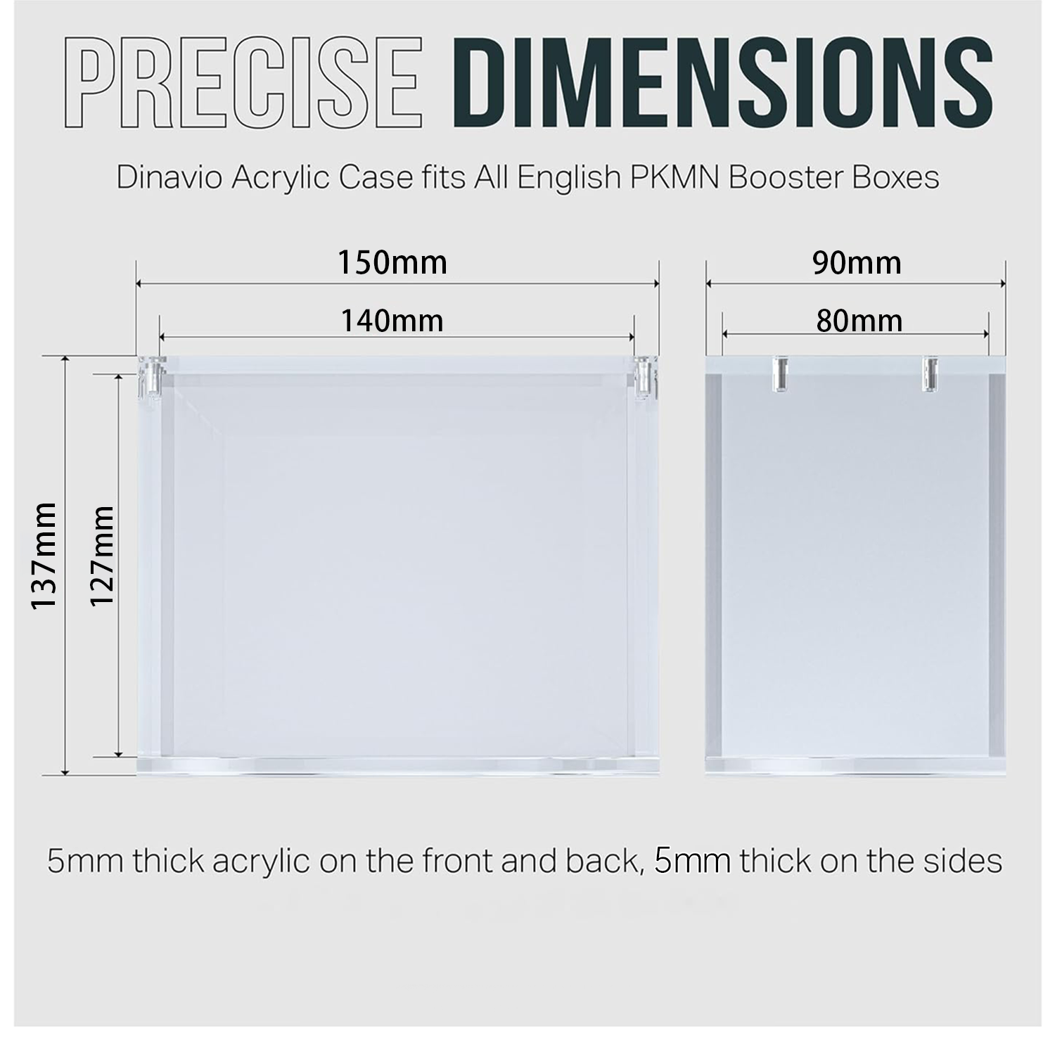 Présentoir magnétique moderne  - Display Case Acrylic avis et prix