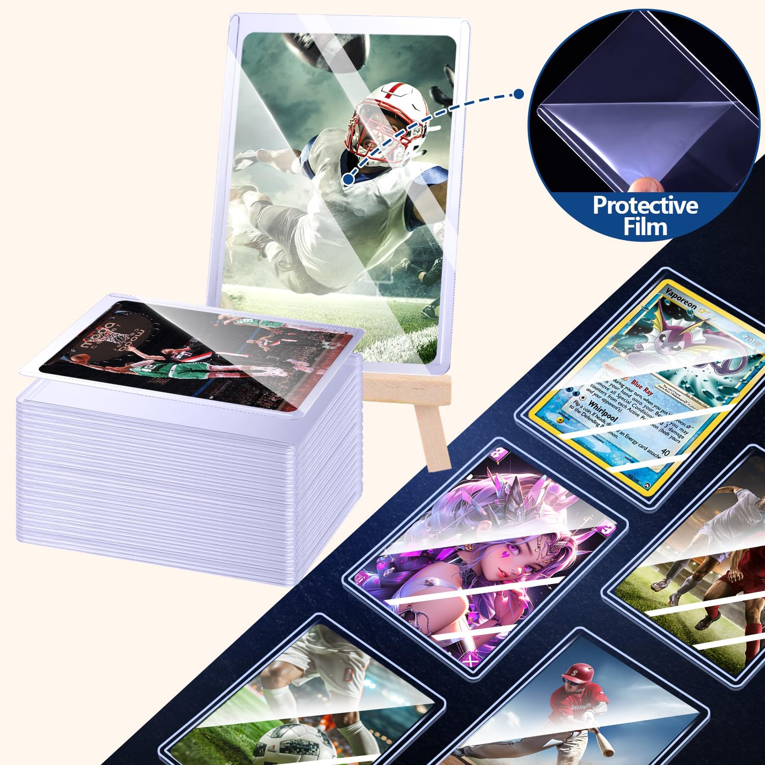 Manchons de cartes rigides, su - Card Penny Sleeve avis et prix