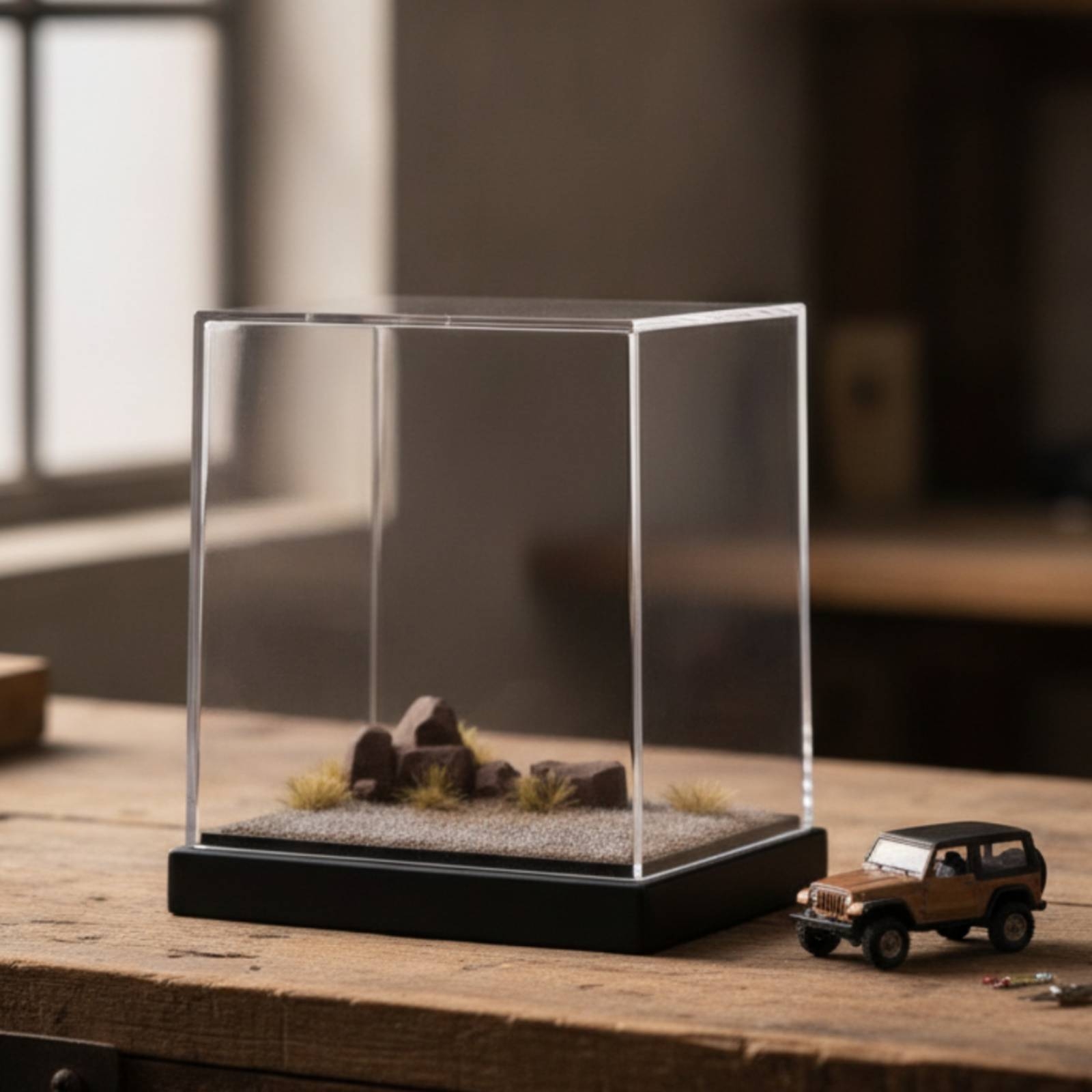 Base de Diorama avec Couvercle - Display Case Acrylic avis et prix